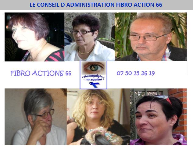 Conseil d'administration Fibro Actions 66