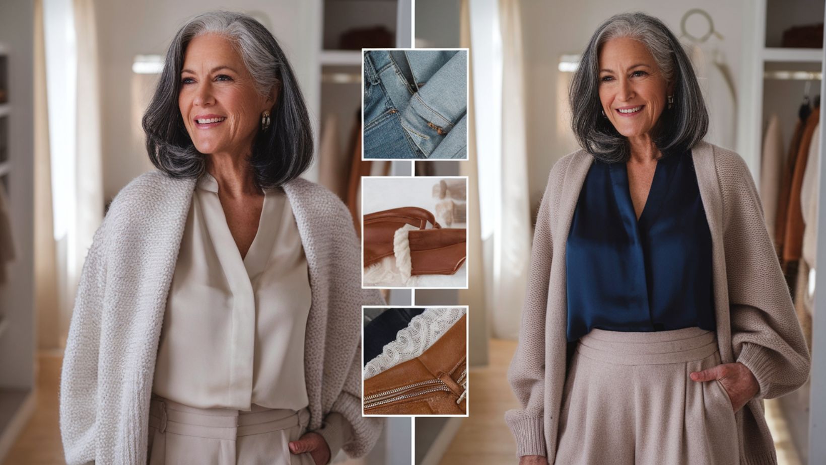 The Triple Texture Rule transformed my wardrobe at 55 (no shopping required)