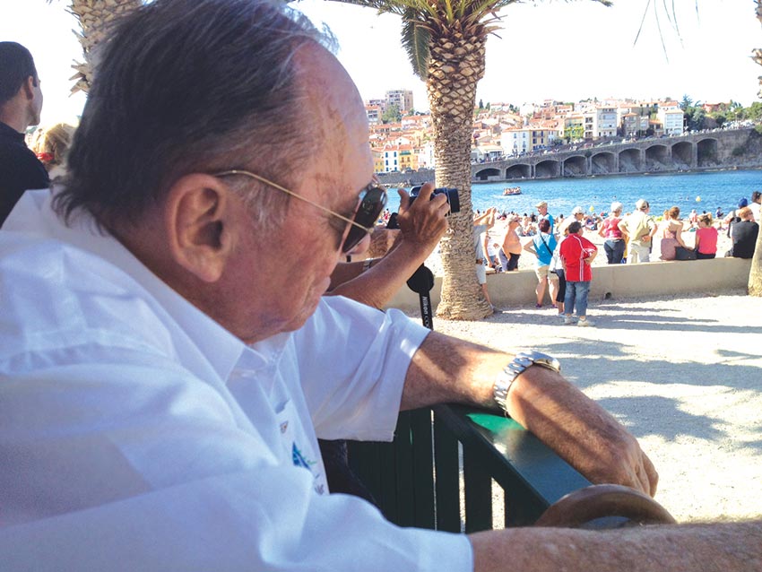 Jean Rède (UMP), ancien maire de Banyuls-sur-Mer (1983 à 1995 & 2008-2014), écrit ses mémoires, depuis Megève…