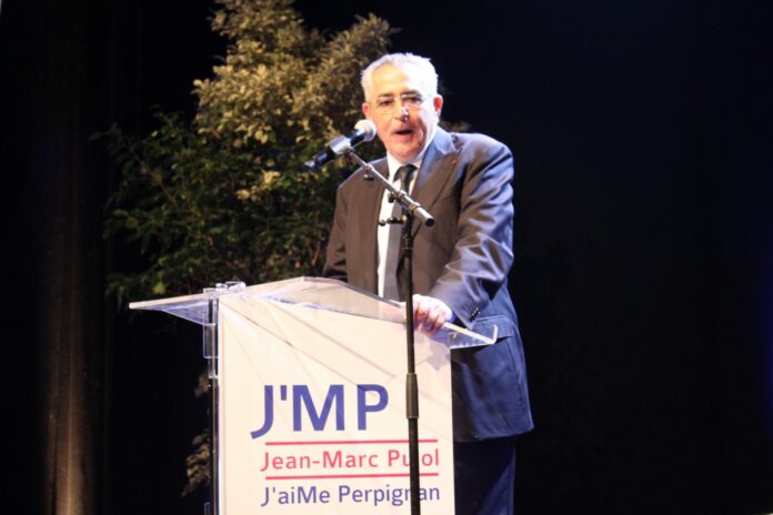 Jean-marc Pujol, maire de Perpignan