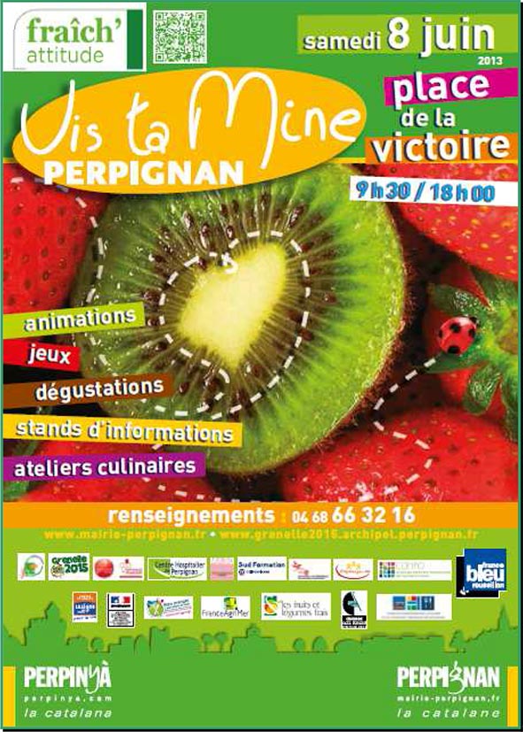 « Vis Ta Mine », la grande fête des fruits et des légumes à Perpignan