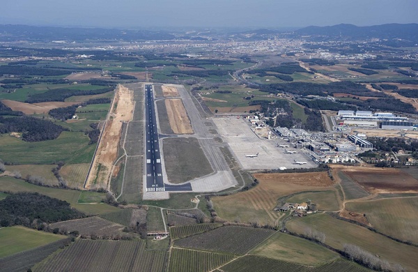 Gérone : Moins de passagers mais plus de marchandises à l’aéroport