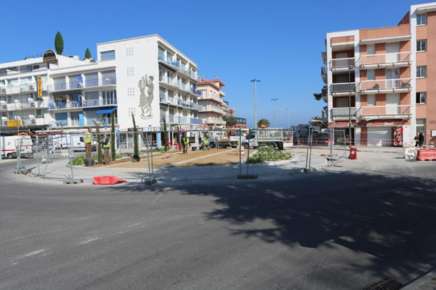 Argelès-sur-Mer : les travaux d’aménagement de la rue des Trabucaires et du rond-point d’Arrivée à la mer s’achèvent