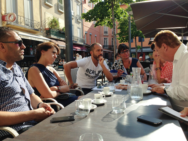 Un député au service des commerces de Perpignan…