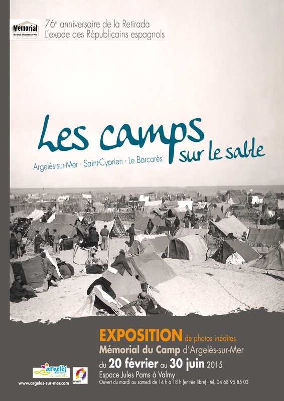 Exposition « Les camps sur le sable » au mémorial du camp d’Argelès-sur-Mer à partir du 20 février