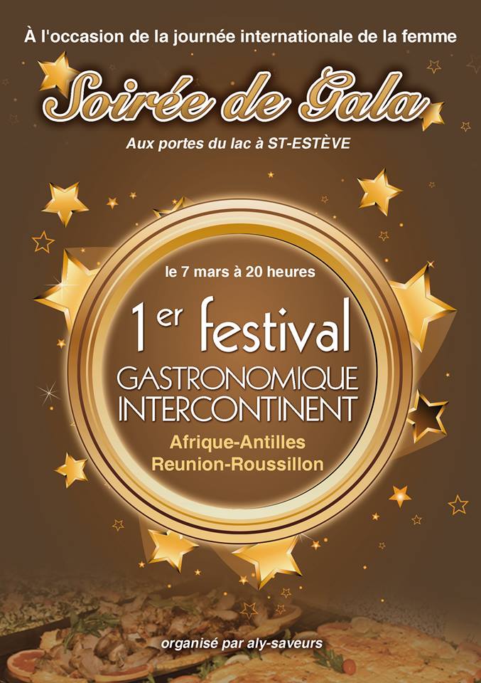 Saint Estève : 1er Festival gastronomique intercontinental