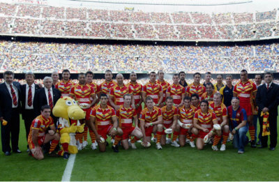 Dédicaces et séance photo avec les Dragons Catalans