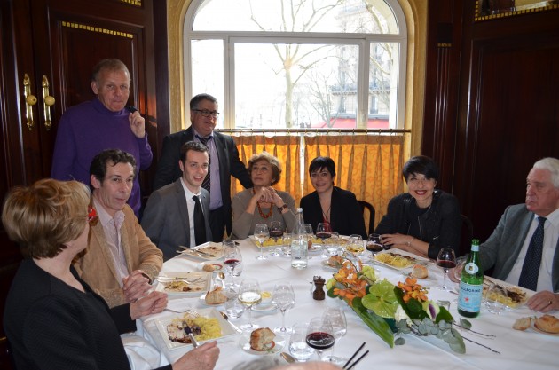 Prix Med 2015 jury avec Valérie Zenatti lauréate du Prix Méditerranée 2015 et Luciana Castellina lauréate du Prix Méditerranée étranger 2015