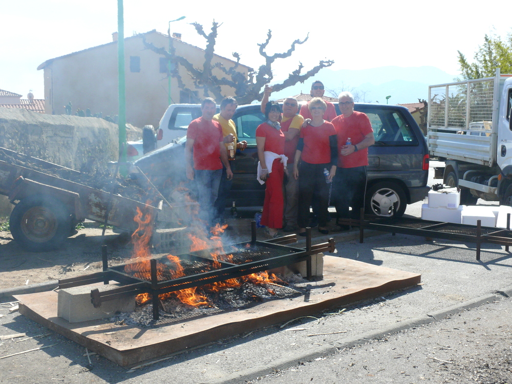 160 personnes à la Calçotada de Palau del Vidre