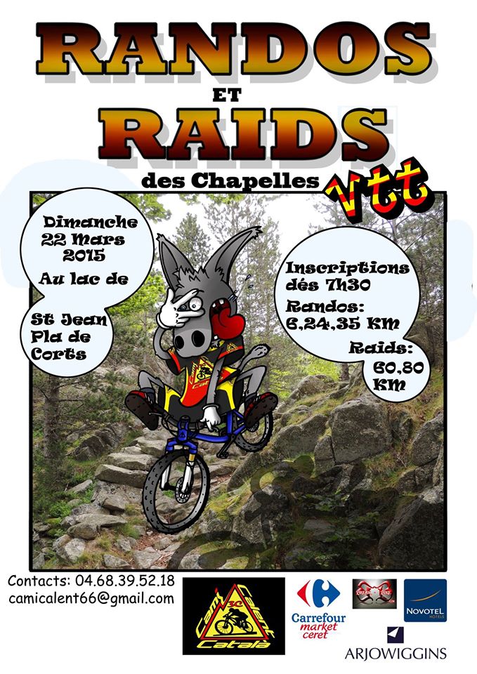 Saint-Jean-Pla-de-Corts / VTT : Randos raids des Chapelles