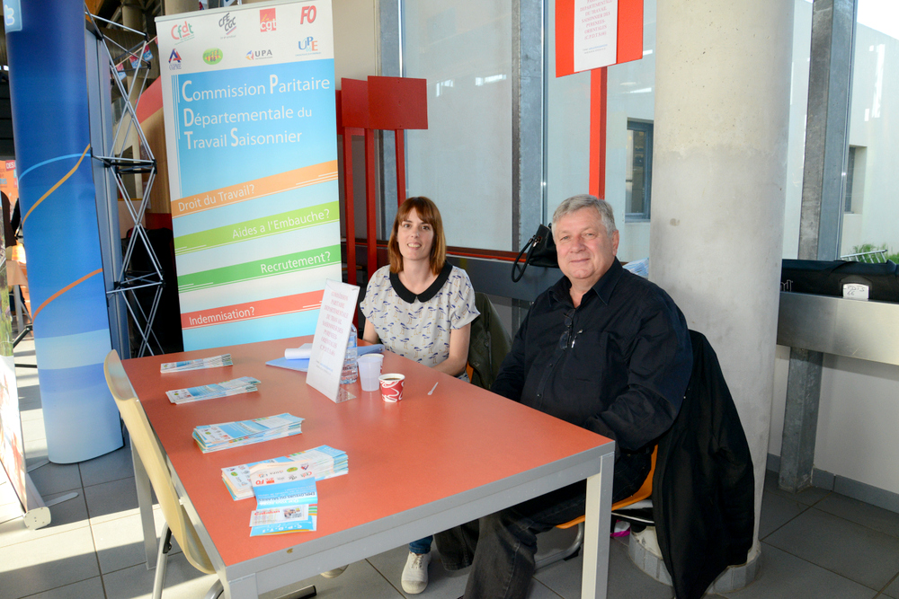 La CPDTS 66 présente au forum des emplois saisonniers à Canet en Roussillon