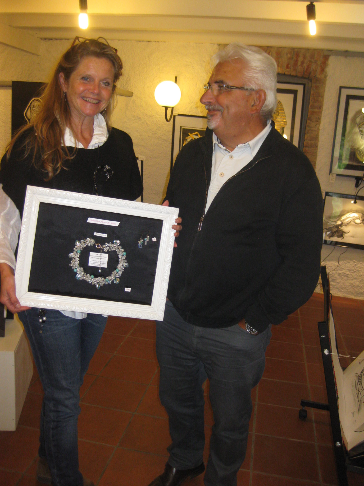 Castelnou : Deux artistes complices aux cimaises