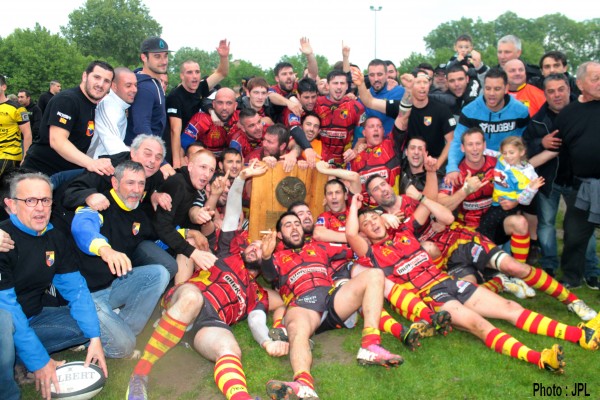 Sud Roussillon Rugby champion de 3ème série