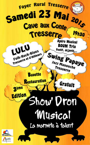 Tresserre : Concert Le Show Dron Musical