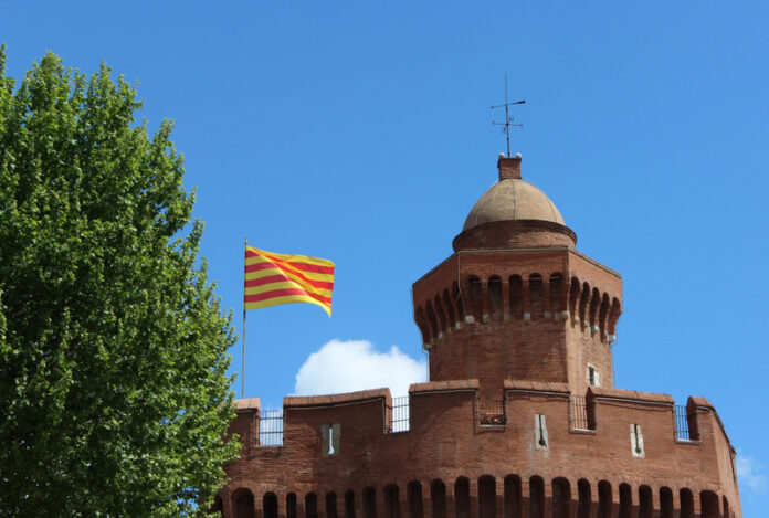 Le sommet du Castillet de Perpignan