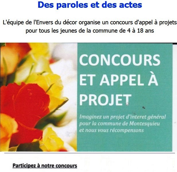 A Montesquieu-des-Albères, l’association « L’Envers du décor » organise un concours