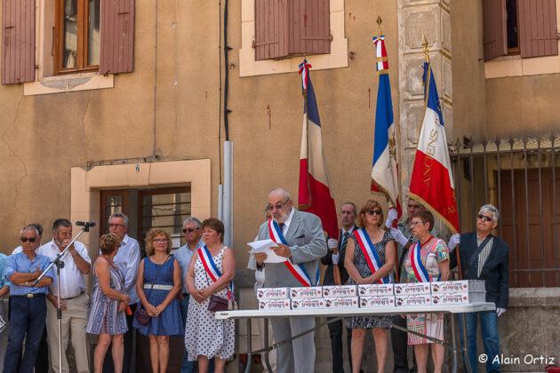 Le discours de M. le Maire