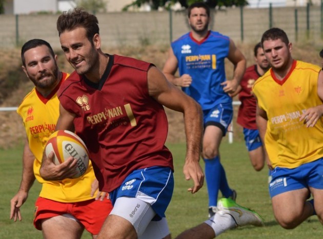 Entraînement délocalisé de l’USAP à Millas