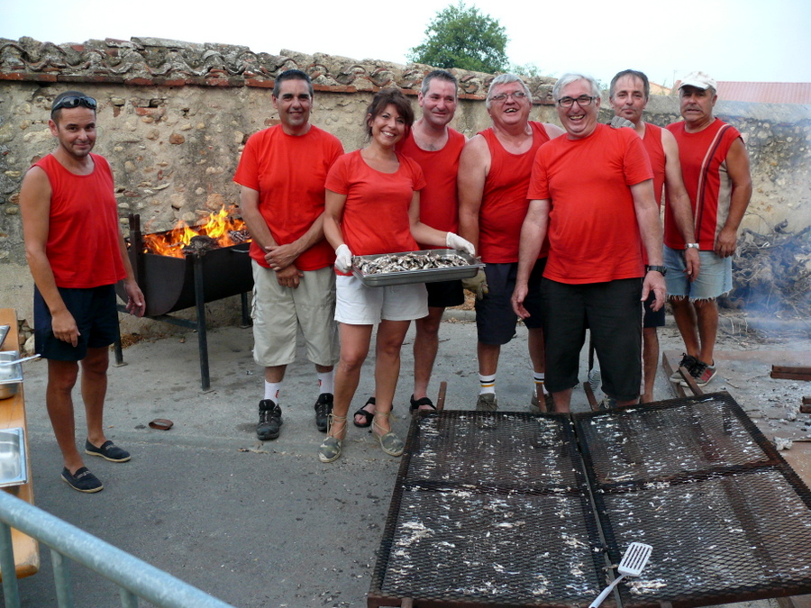 Grande sardinade à Palau del Vidre organisée par le Comité d’Animations