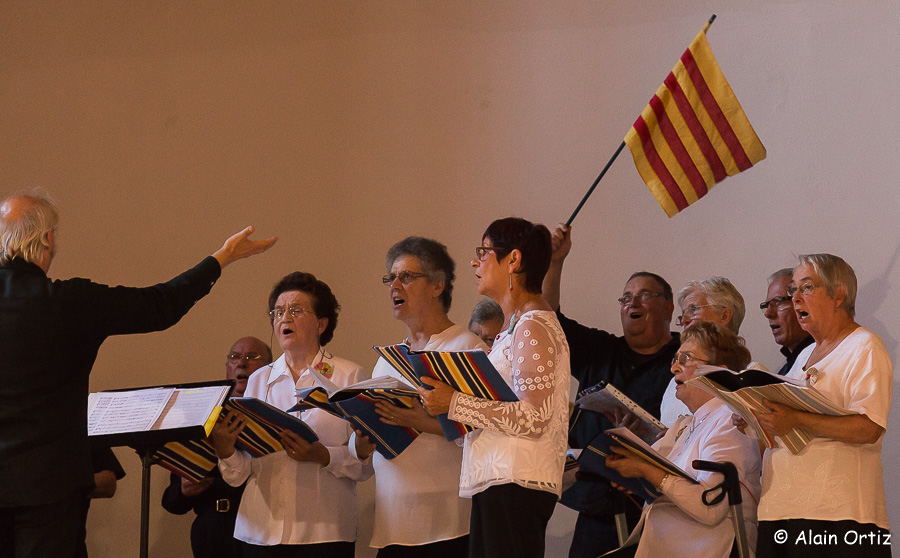 L’ORFEO de Saint Laurent de Cerdans en concert à Vinça