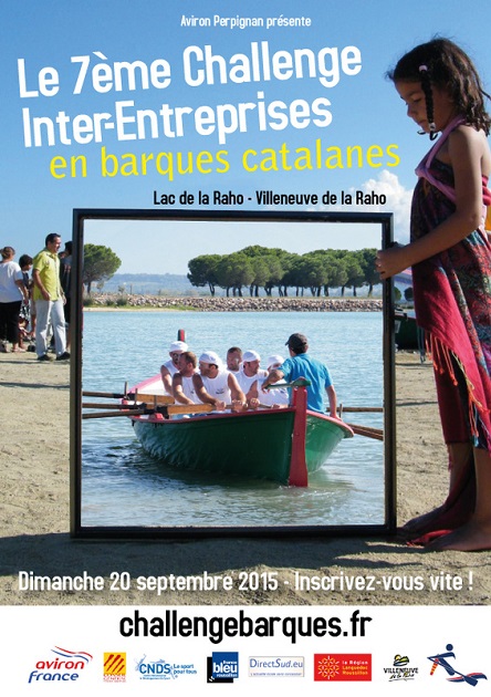 7ème Challenge Inter-Entreprises en barques catalanes