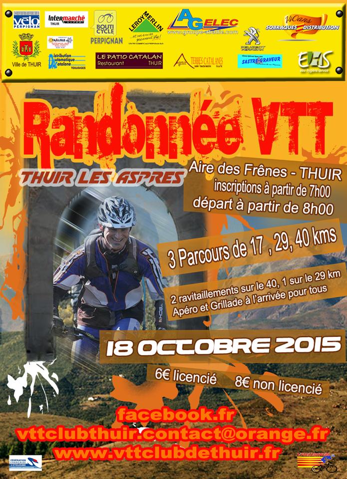 Thuir : Randonnées VTT