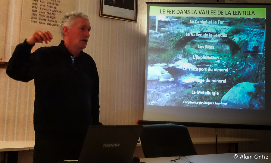 Conférence de Jacques Taurinya et vernissage de l’exposition des artistes de Ripollès, province de Gérone, et du Conflent à Vinça