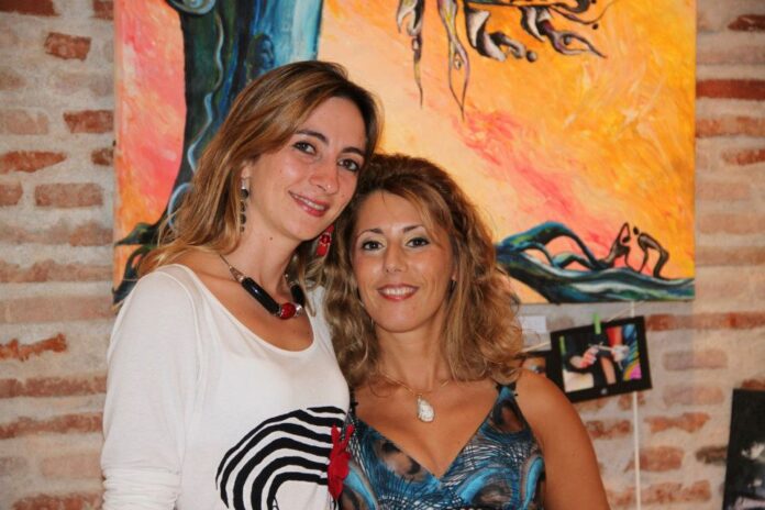 Sylvia Houdelette et Laure Vieusse, artistes peintres, exposent leurs dessins à Collioure