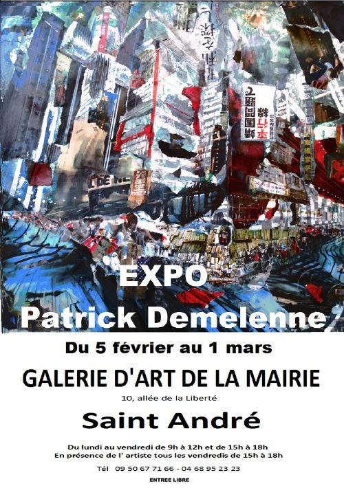 Exposition de Patrick Demelenne à Saint André