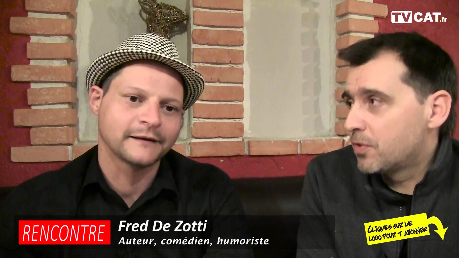 ►Entretien avec l’humoriste Fred De Zotti / Perpi Comedy Club