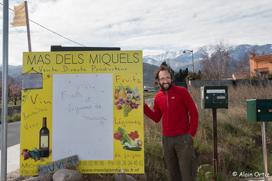 Mas dels Miquels à Vinça, le choix de la vente directe