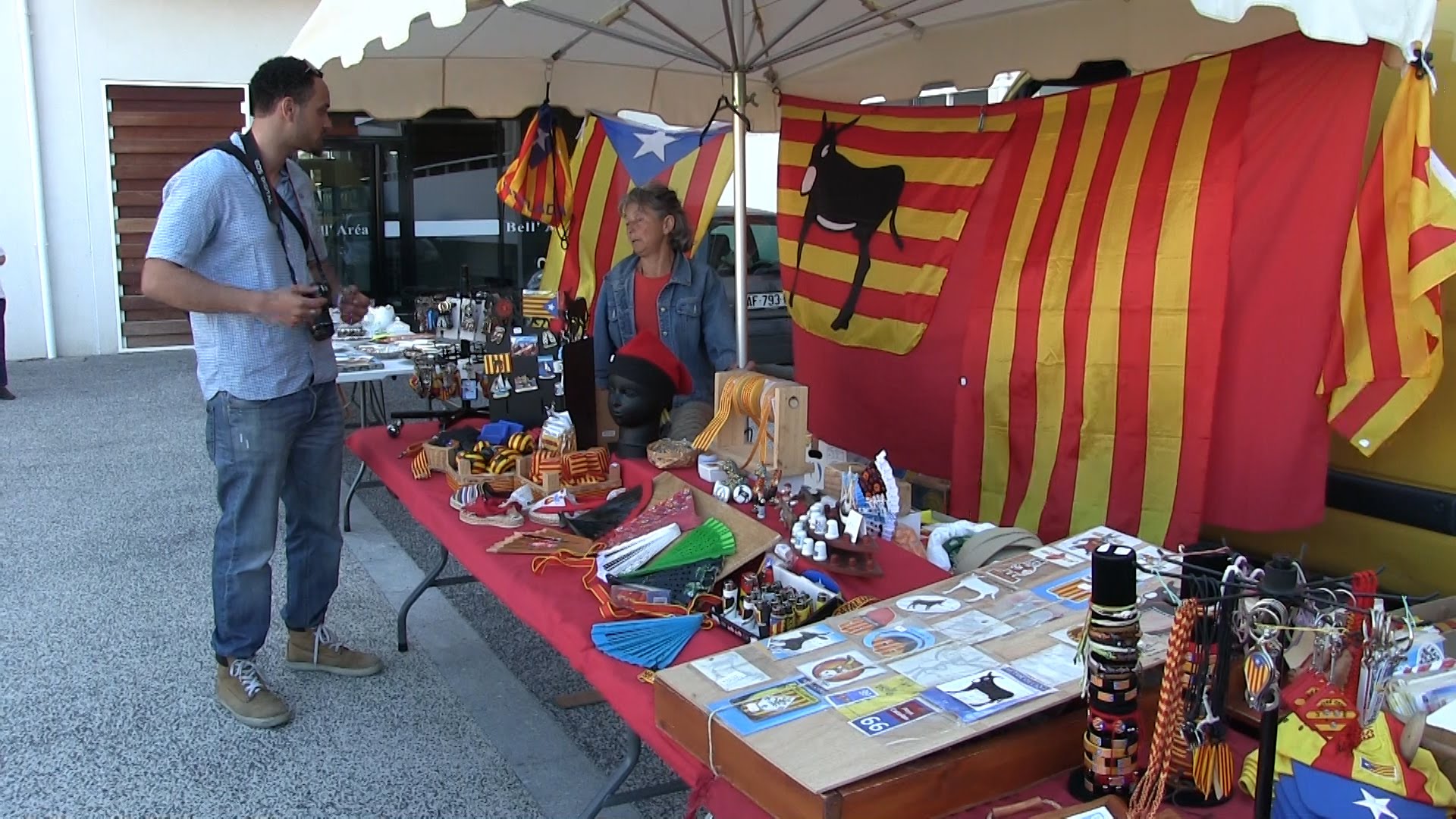 ►Canohès : lancement du marché en soirée par Bernard Dagand