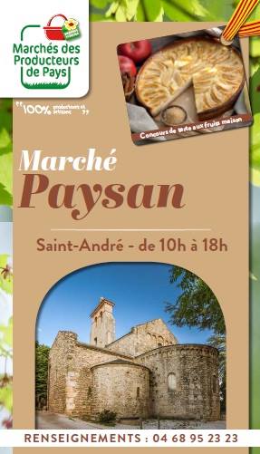 Le premier marché paysan de Saint-André