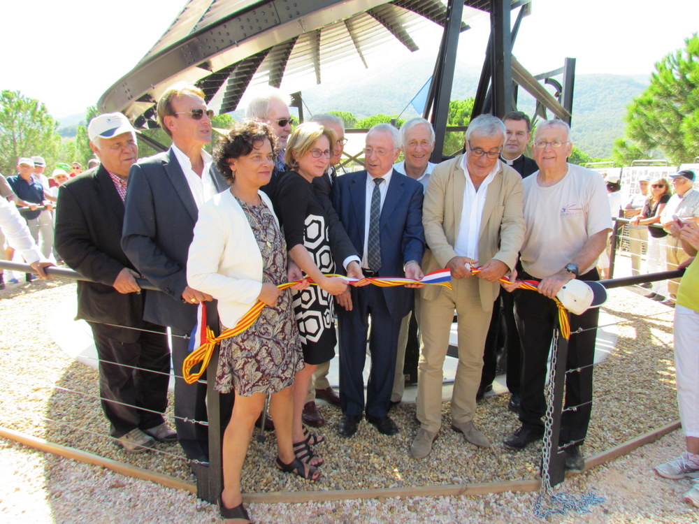 Inauguration du four solaire du Padre Himalaya de Sorède