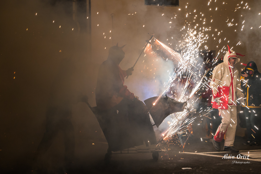 Correfoc de la Fira de Sant Andreu de Vinça