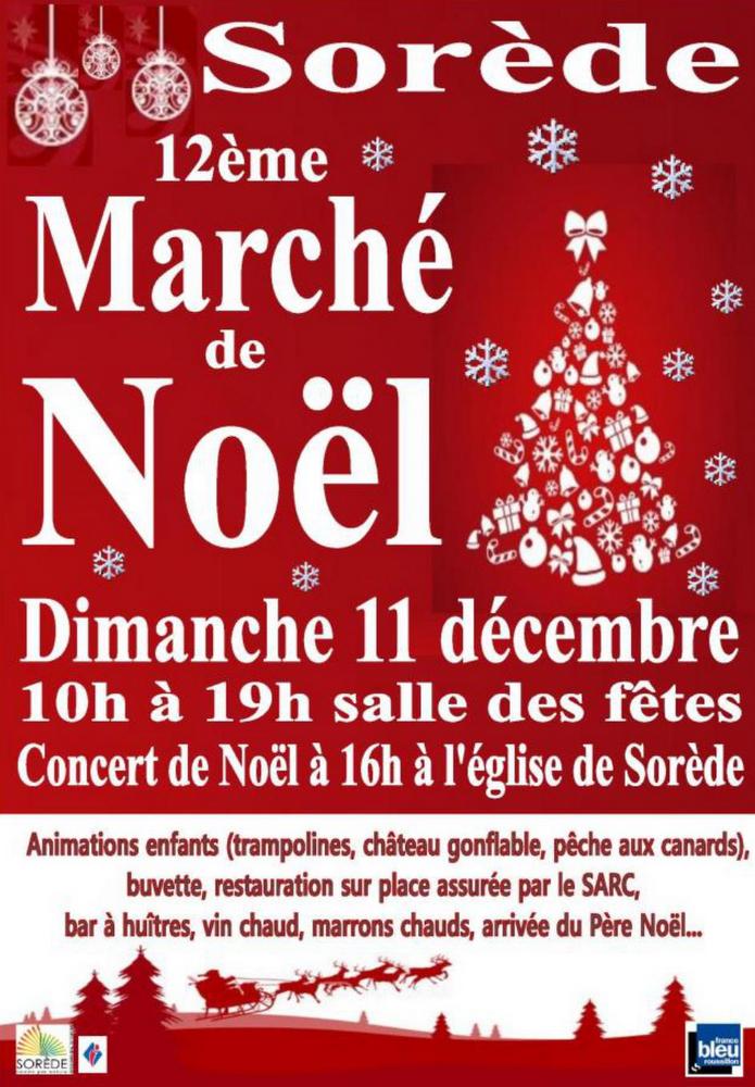 Dimanche 11 décembre 2016, Marché de Noël à Sorède