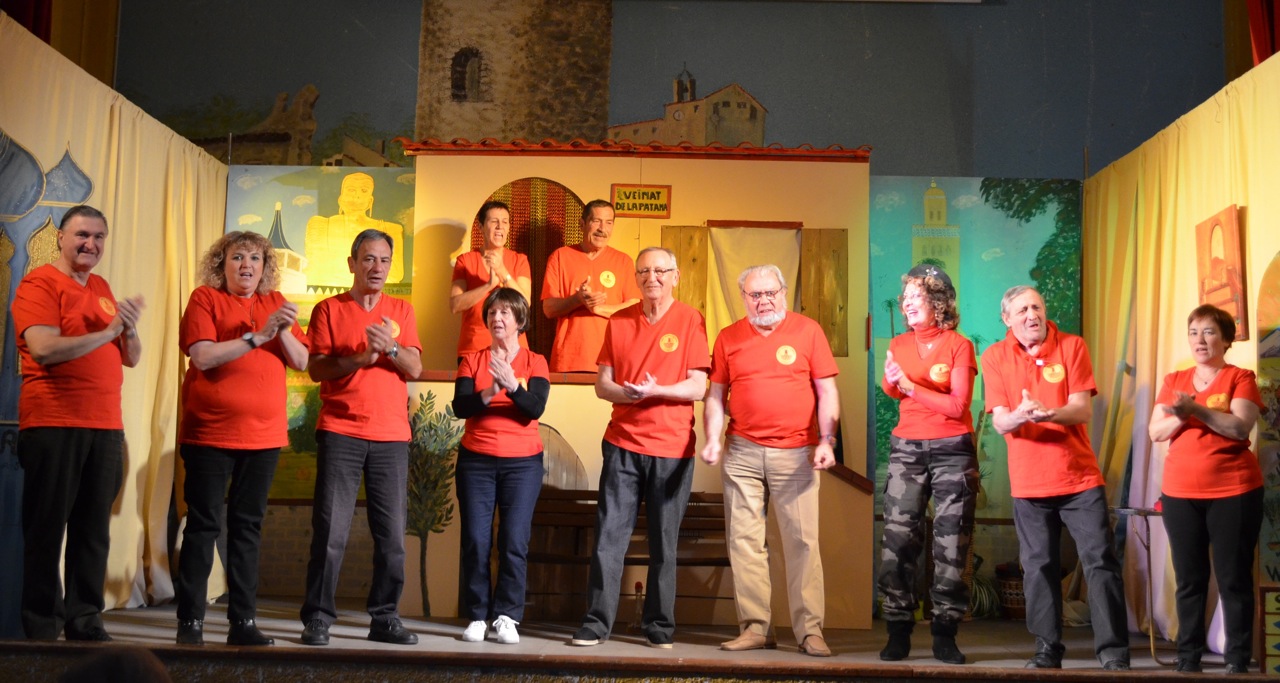 Théâtre à Laroque des Albères «Benvinguts a Turet’Land» par el Grup Ultrera