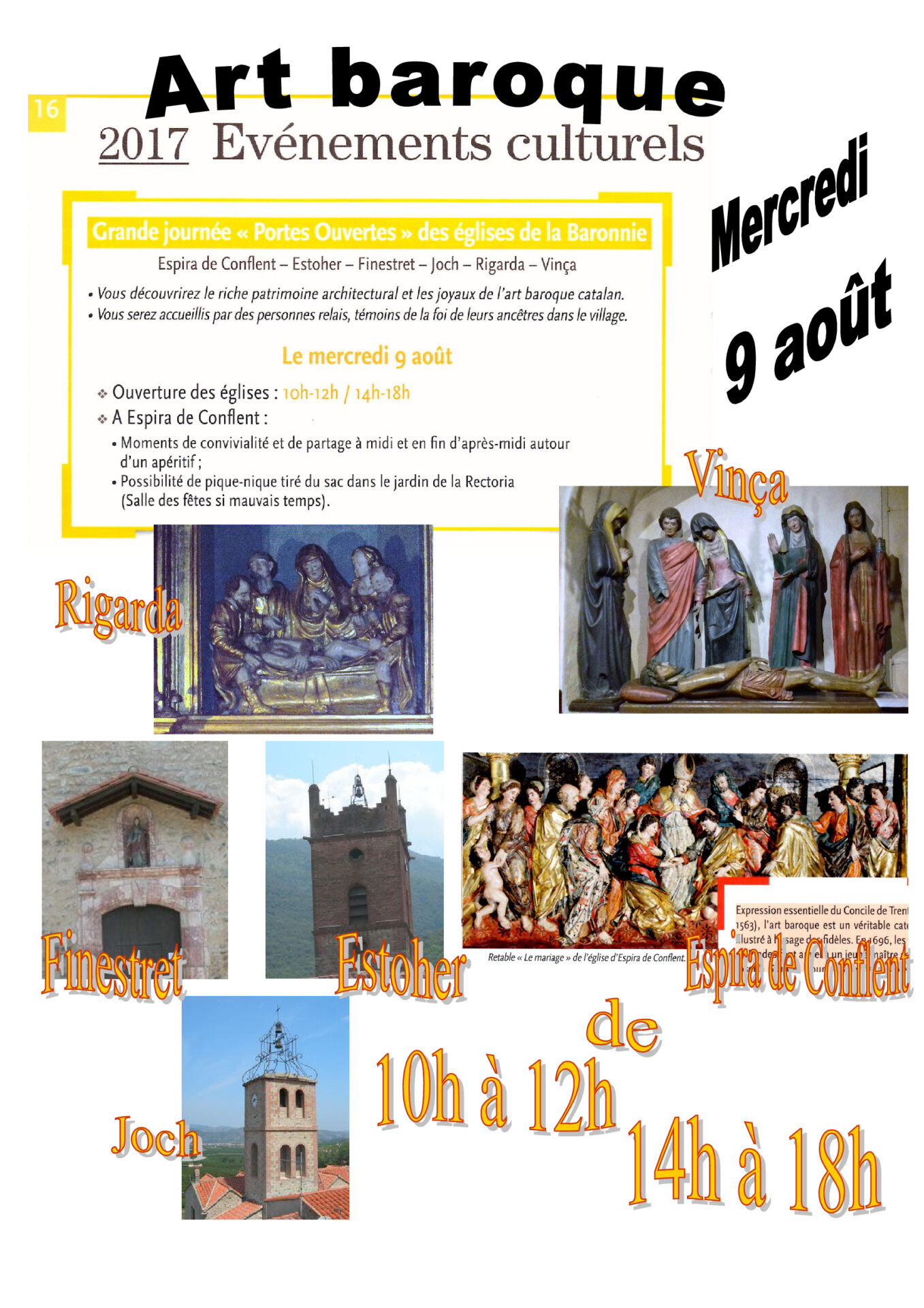 Journée portes ouvertes des églises de la Baronnie