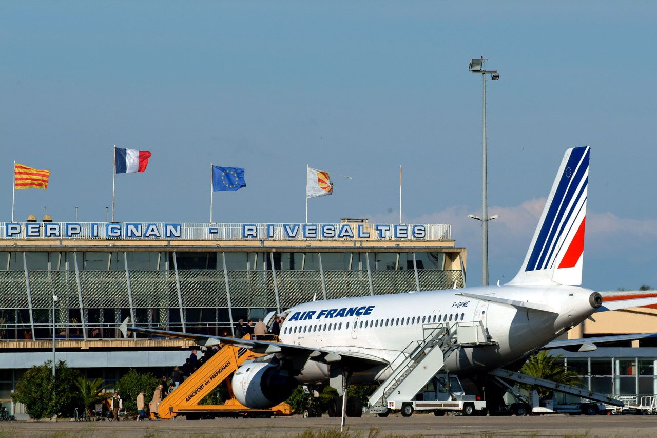 Aéroport de Perpignan : fréquentation à la baisse