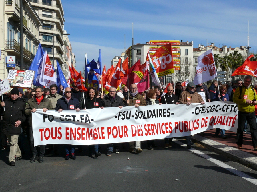 Ils étaient plus de 7.000 personnes dans les rues de Perpignan ce jeudi 22 mars 2018