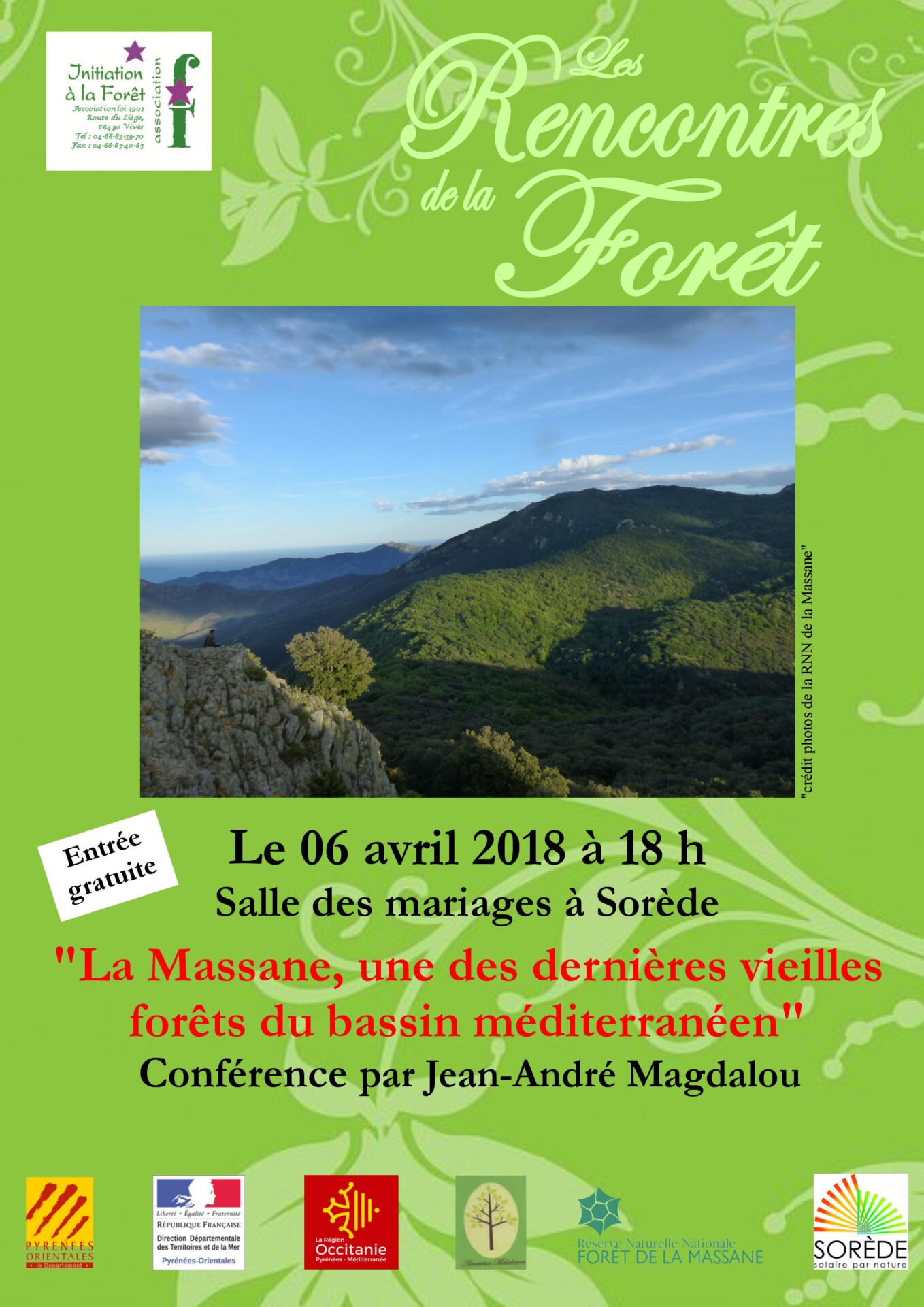 Conférence à Sorède sur une des dernières vieilles forêts : La Massane