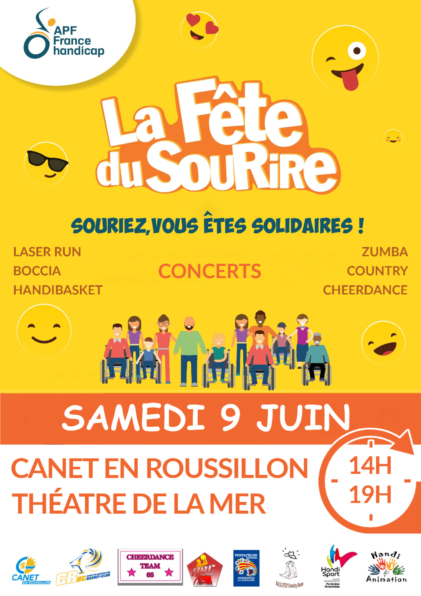 Fête du Sourire à Canet en Roussillon