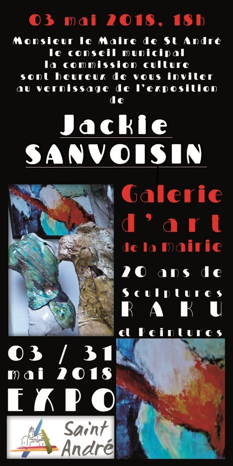 Exposition – rétrospective de Jackie Sanvoisin à Saint André