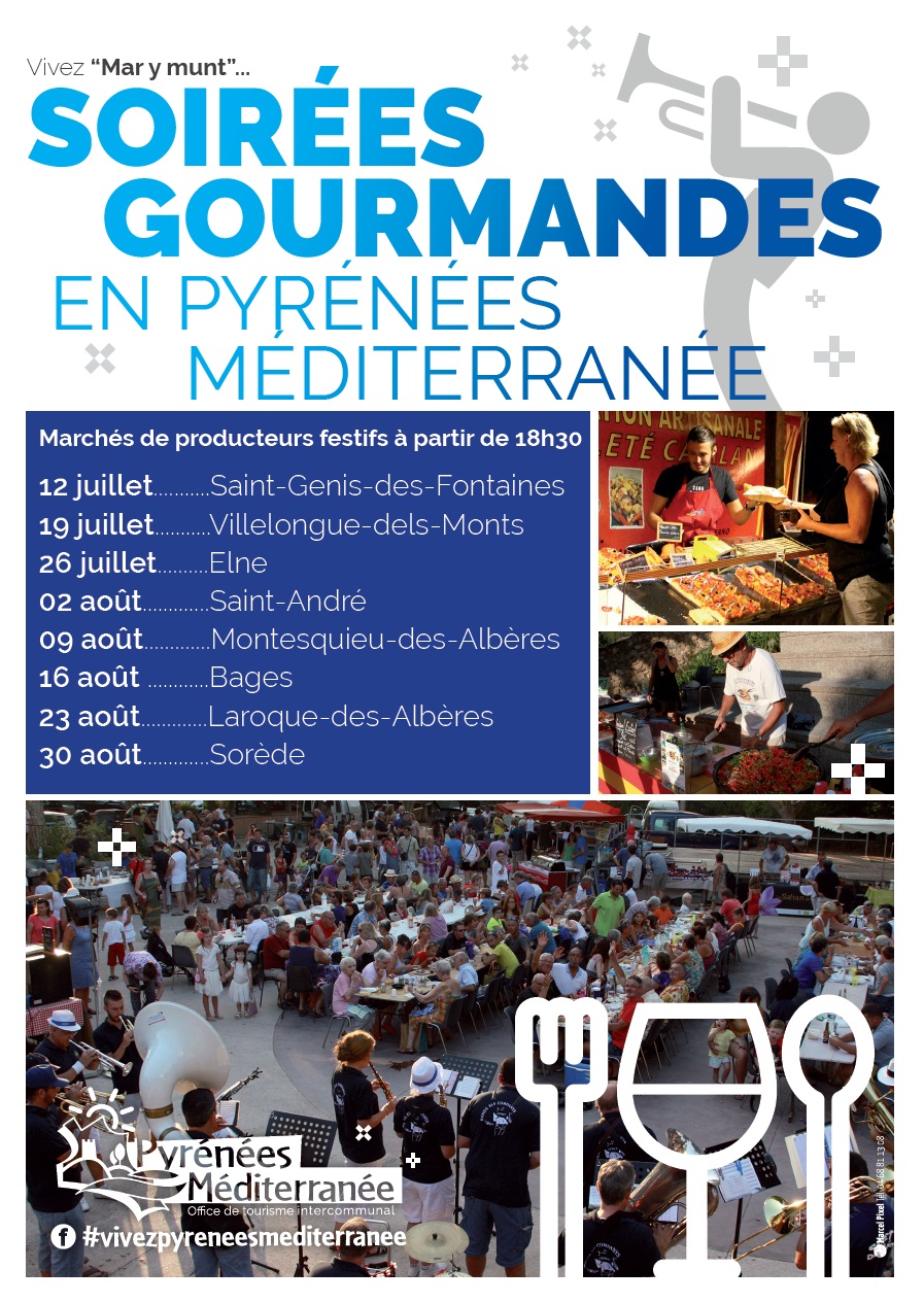 Programmes jusqu’à fin août 2018 de vos semaines en Pyrénées Méditerranée