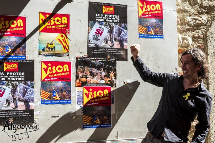 Les Angelets de la Terra présentent « Visca per la Llibertat » à Perpignan, du 1er Septembre au 13 Octobre, une exposition collective de photos dédiées au processus d’indépendance en Catalogne.