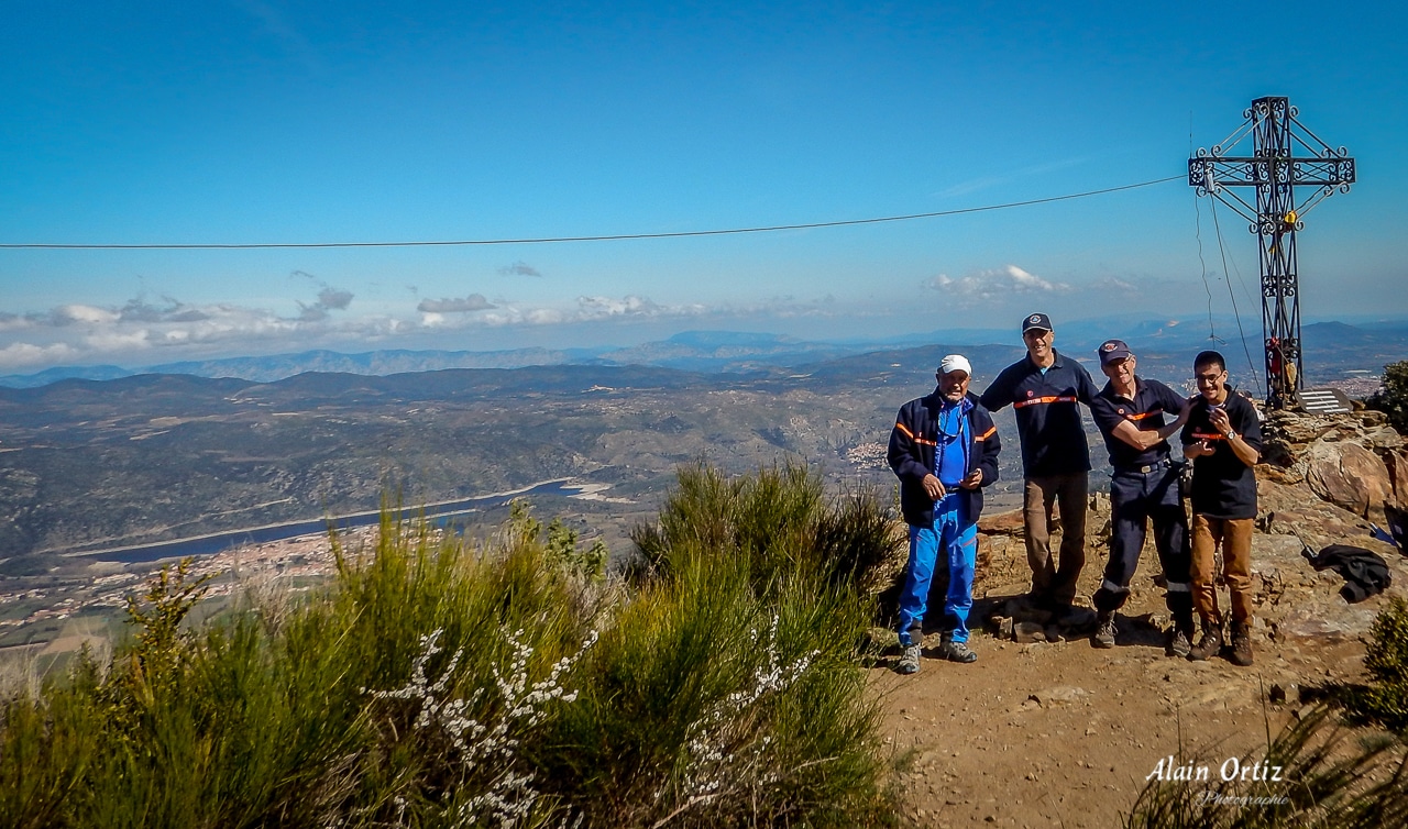 Dernière activation de TM66BLM par les radioamateurs catalans de F6KBR du REF 66 et de l’ADRASEC 66 depuis le pic des Feixes