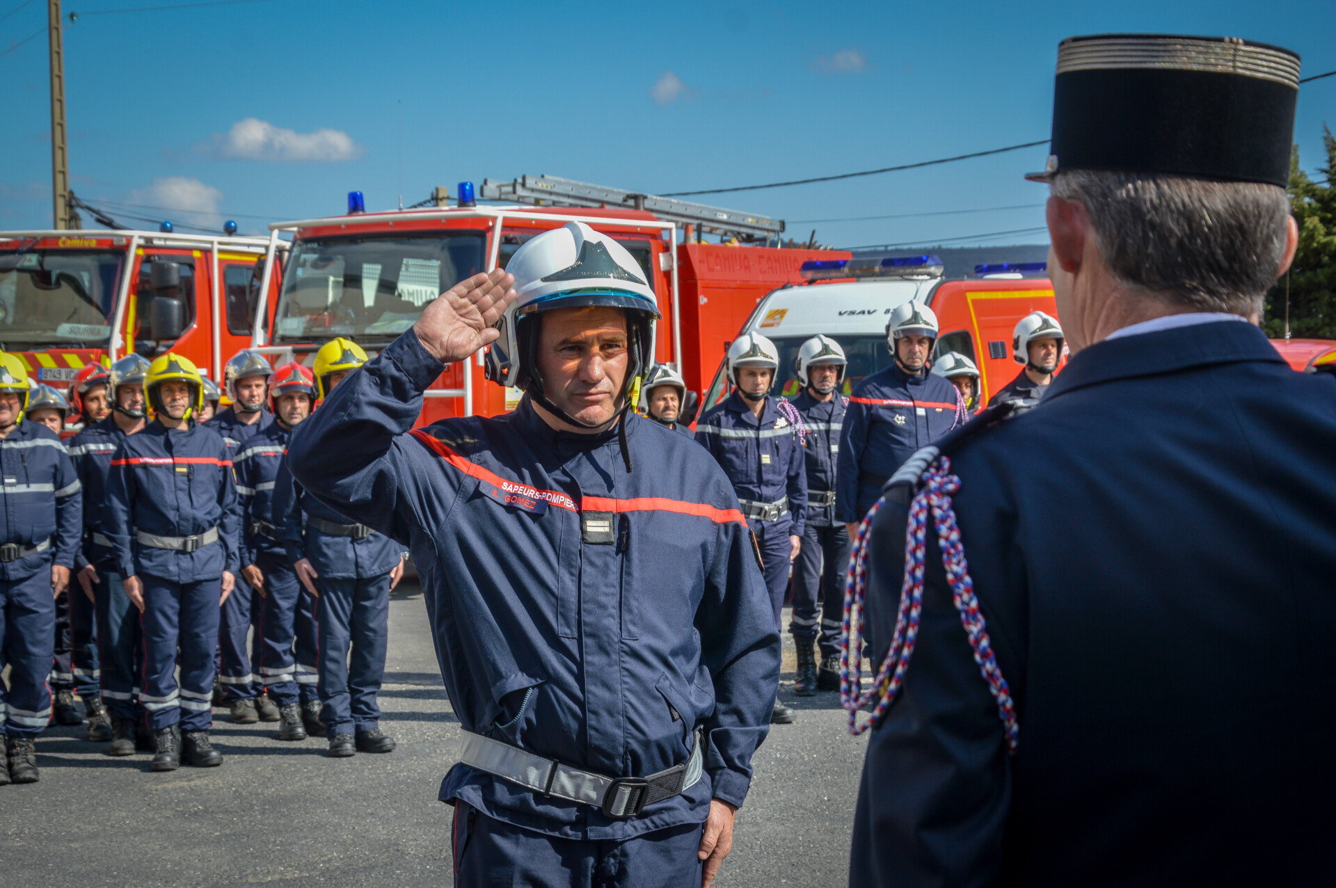 Sournia : un nouveau chef pour les sapeurs-pompiers