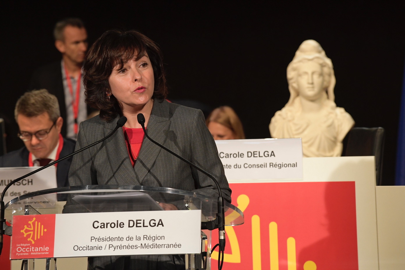 Assemblée plénière de la Région Occitanie Discours de Carole Delga