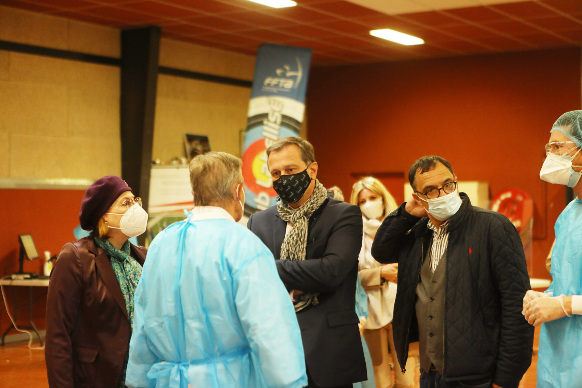 Perpignan Nouveau centre de dépistage massif du Covid 19