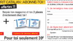 COUPON ABONNEMENT Le Journal Catalan Perpignan